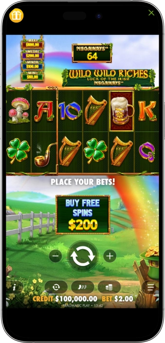 Wild Wild Riches Megaways App